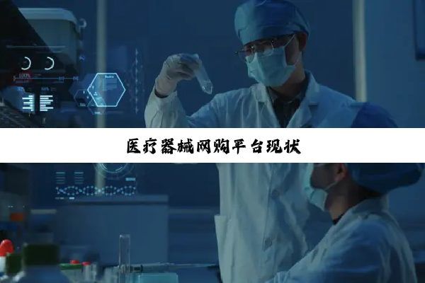 医疗器械网购平台现状