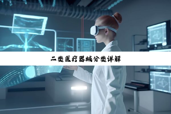 二类医疗器械分类详解