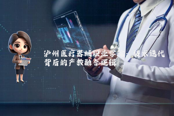 泸州医疗器械职业学院:技术迭代背后的产教融合逻辑